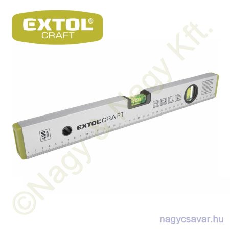 Vízmérték Alu 40cm 0,5mm/m EXTOL Craft