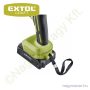 Akkus fúrócsavarozó szénkefementes motor 20V Li-Ion 2x2,0Ah + töltő + koffer EXTOL Craft