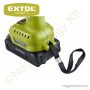 Akkus metszőolló szénkefementes motor 20V Li-Ion 1x2,0Ah + töltő EXTOL Craft