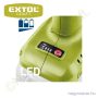 Akkus metszőolló szénkefementes motor 20V Li-Ion akku és töltő nélkül EXTOL Craft