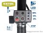 Akkus talicska 24V PbAGM akku 12Ah 150kg 80l EXTOL Craft