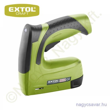 Akkus tűzőgép 4V Li-Ion 1,3Ah max. 30 lövés/perc EXTOL Craft