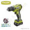Akkus fúrócsavarozó szénkefementes motor 12V Li-ion 1x2,0Ah + 46 db szerszámkészlet EXTOL Craft Akkus fúrócsavarozó szénkefementes motor 12V Li-ion 1x2,0Ah + 46 db szerszámkészlet EXTOL Craft