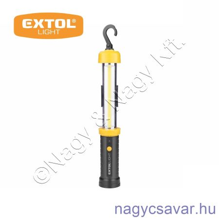 LED munkalámpa, USB tölthető; 350 Lm, Li-ion akku EXTOL Light