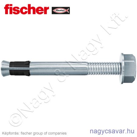 FNA II 6x25 M6/5 szeghorgony menettel és peremes anyával (100/cs) FISCHER