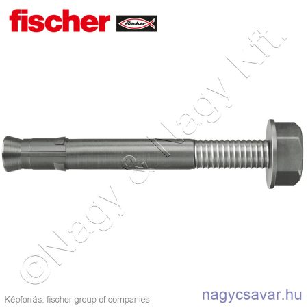 FNA II 6x30 M6/5 R  szeghorgony menettel és peremes anyával A4 (50/cs) FISCHER