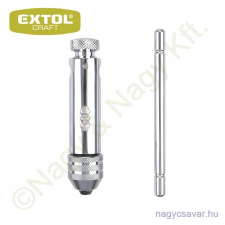 Menetfúró hajtóvas racsnis M5-M12 EXTOL Craft
