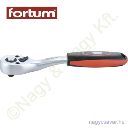 Racsnis hajtókar 72 fog, hajlított, mechanic, 1/4", 145mm FORTUM