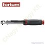 Nyomatékkulcs 1/4" 5-25 Nm, ablakos, 72fog, pontosság: +/- 4% FORTUM