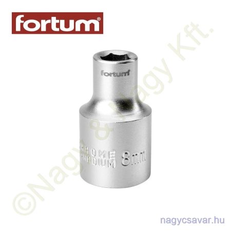 Dugókulcs 1/2"  8mm Fortum