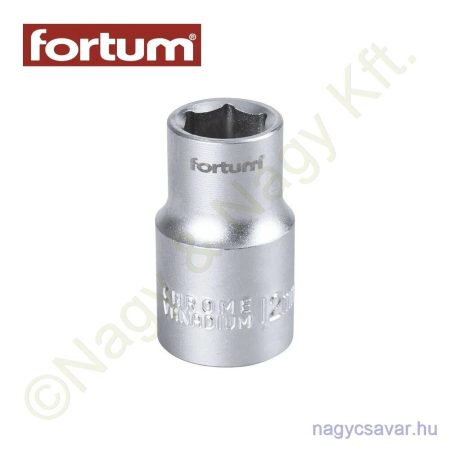 Dugókulcs 1/2" 12mm Fortum