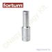   Dugókulcs 1/2" hosszított 10mm 61CrV5 mattkróm FORTUM