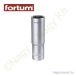   Dugókulcs 1/2" hosszított 17mm 61CrV5 mattkróm Fortum
