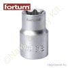Dugókulcs 1/2" E18 38mm FORTUM Dugókulcs 1/2" E18 38mm FORTUM