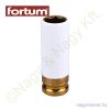 Gépi dugókulcs 1/2" 19mm l=86mm alufelnihez FORTUM