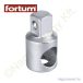   Adapter hosszabbító szárhoz 1/2", 3/8" belső lyukkal FORTUM