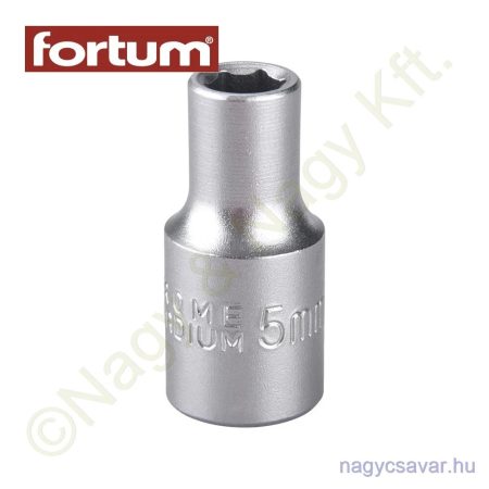 Dugókulcs 1/4" 5mm 25mm FORTUM