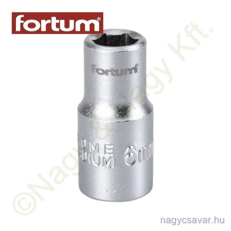 Dugókulcs 1/4" 6mm 25mm FORTUM