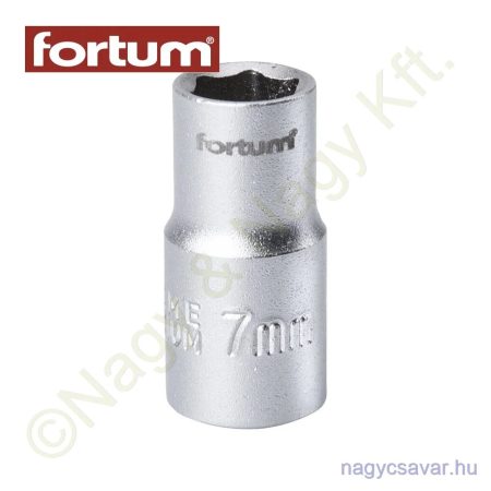 Dugókulcs 1/4" 7mm 25mm FORTUM