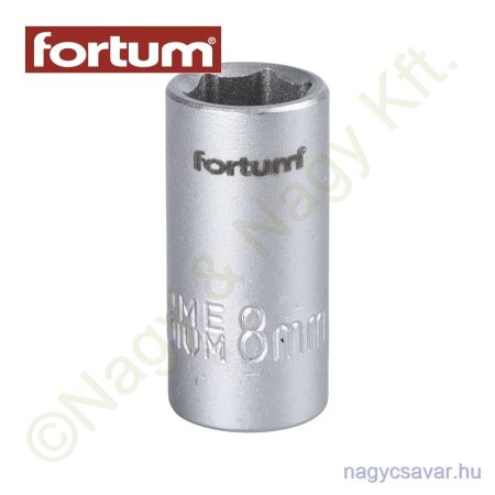 Dugókulcs 1/4" 8mm 25mm FORTUM