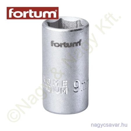 Dugókulcs 1/4" 9mm 25mm FORTUM