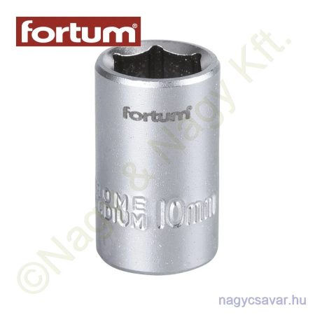 Dugókulcs 1/4" 10mm 25mm FORTUM