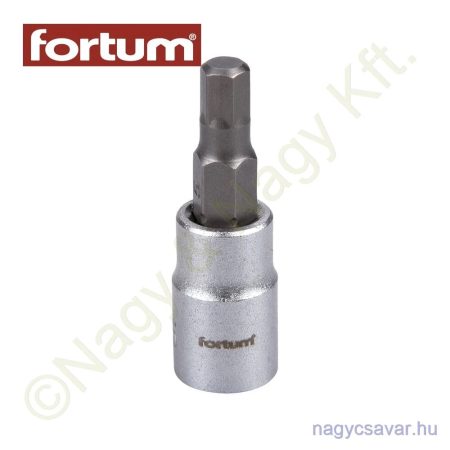 Dugókulcs 1/4" imbusz 5mm FORTUM