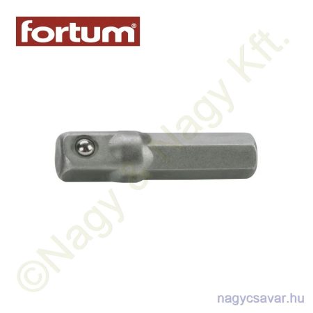 Adapter 1/4" ->négyszög 26mm FORTUM