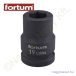   Gépi dugókulcs 3/4" 19mm l=52mm feketített 60CrMoV18 FORTUM