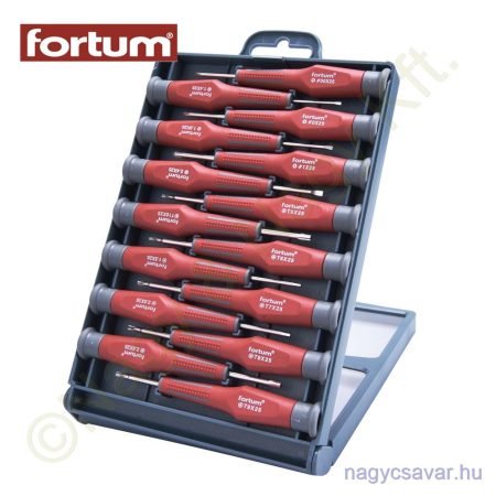 Órás csavarhúzó készlet FORTUM