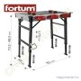 Munkapad 850x600mm multifunkciós FORTUM
