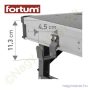 Munkapad 850x600mm multifunkciós FORTUM