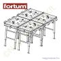 Munkapad 850x600mm multifunkciós FORTUM