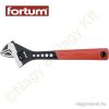Állítható villáskulcs, gumírozott markolat, 300mm/12" FORTUM Állítható villáskulcs, gumírozott markolat, 300mm/12" FORTUM