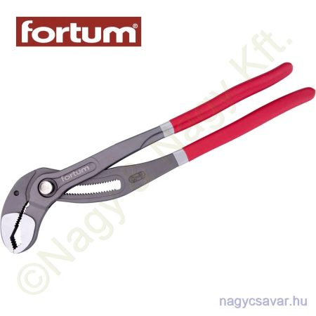 Vízpumpafogó 400mm HUNTER nagy nyitásszögű FORTUM