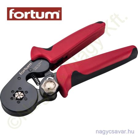 Érvéghüvely fogó 175mm 0,08-10mm2 FORTUM