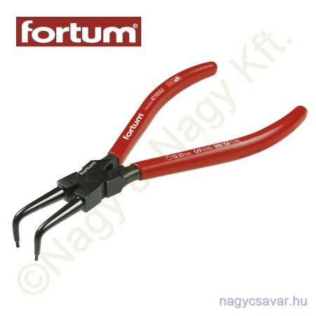 Zégerfogó belső 180mm hajlított FORTUM