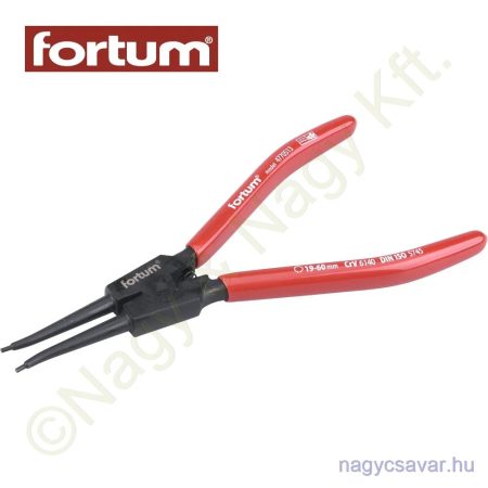Zégerfogó külső 180mm egyenes FORTUM