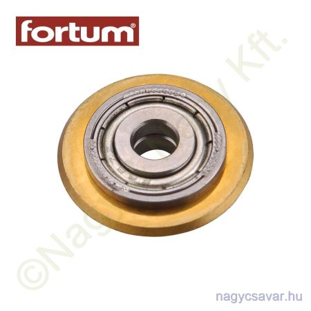 Vágókerék csempevágókhoz, 22×6×5mm, csapágyas  FORTUM