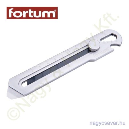 PVC kés 18mm rozsdamentes acél ház, csavaros FORTUM