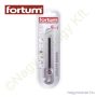 PVC kés 18mm rozsdamentes acél ház, csavaros FORTUM