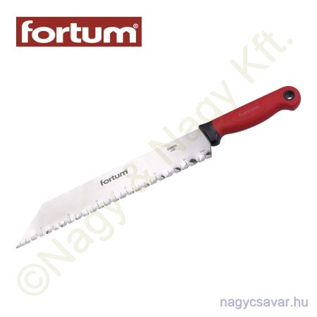 Üveggyapot vágó kés 480/340mm FORTUM