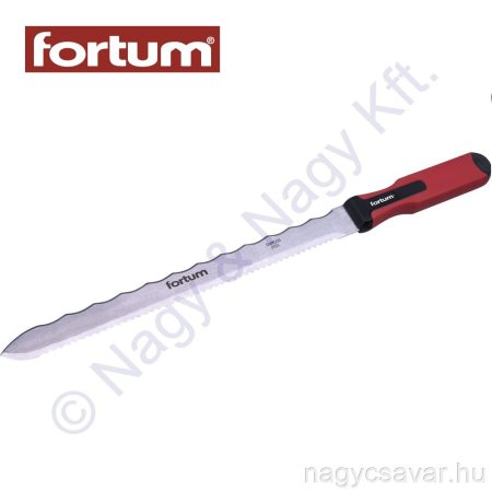 Szigetelőanyag vágó (kőzetgyapothoz) 420mm FORTUM