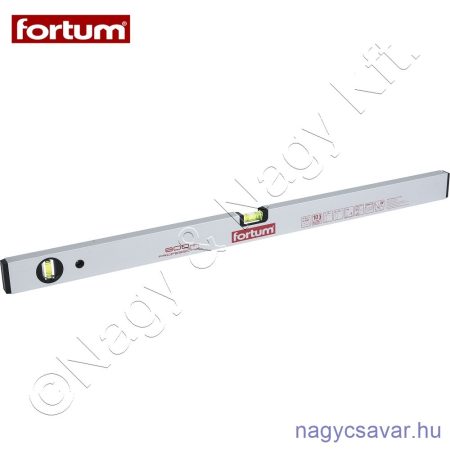 Vízmérték Alu 0,8m 0,5mm/m FORTUM