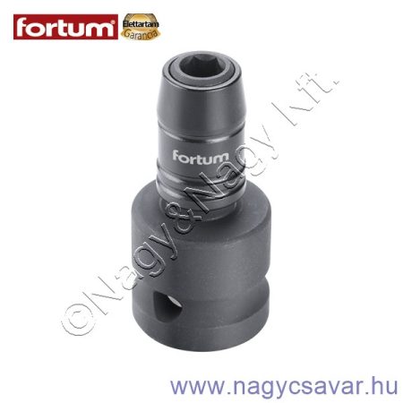 Adapter ütvecsavarozóhoz 1/2"-1/4" FORTUM