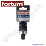 Csuklós adapter ütvecsavarozóhoz 1/2"-1/2" FORTUM