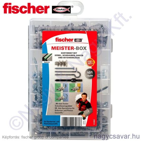 Meister-Box GK csavarral 101r. Fischer