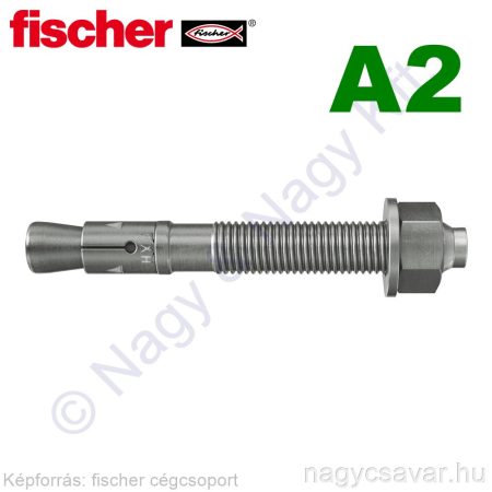 FXA 8/50 (8x111) alapcsavar repedésmentes betonba rozsdamentes (50/cs) FISCHER