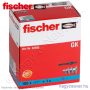 GK gipszkarton dübel 100db+ behajtó csavar átm. 4-4,5mm Fischer