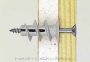 GK gipszkarton dübel 100db+ behajtó csavar átm. 4-4,5mm Fischer